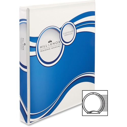 Avery Avery Blue Circle Cover Designer View Binder