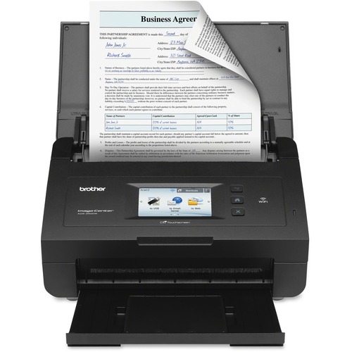 Brother Brother ADS2500WE Sheetfed Scanner - 600 dpi Optical