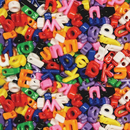 ChenilleKraft Lower Case Colored Letter Beads