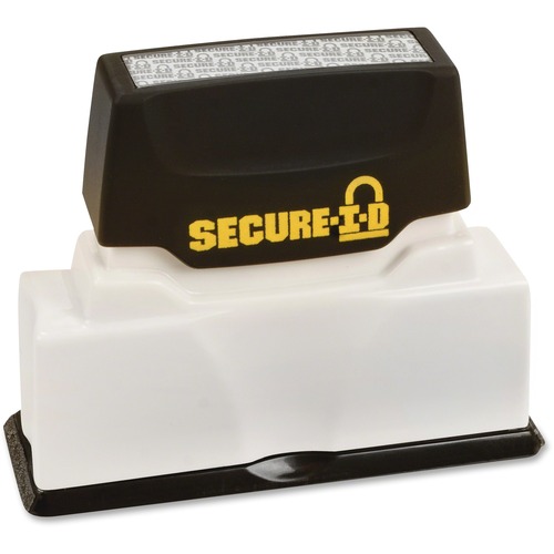 Consolidated Stamp Consolidated Stamp Cosco Black Ink Secure ID Stamp