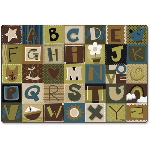 Carpets for Kids Toddler Alphabet Blocks - Nature (Alphabet Blocks )