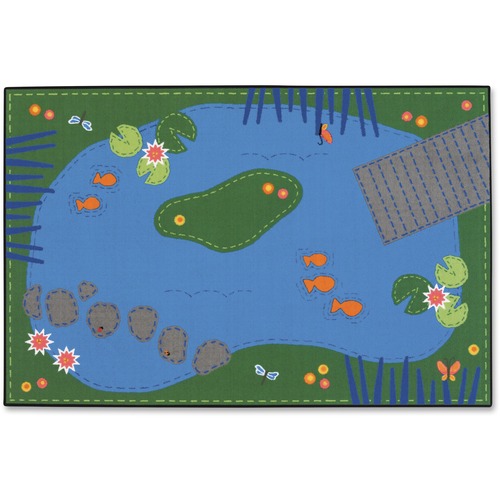 Carpets for Kids Carpets for Kids Value Line Tranquil Pond Rug