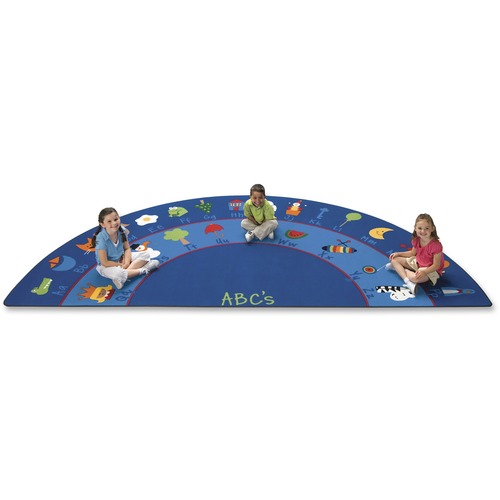 Carpets for Kids Carpets for Kids Fun With Phonics Semi-circle Rug
