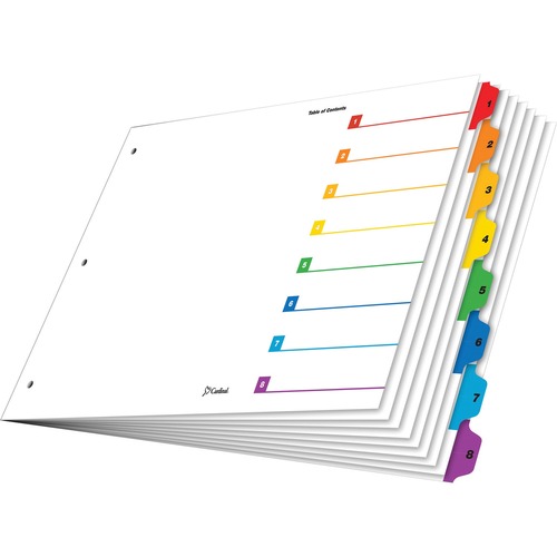 Cardinal Cardinal OneStep 11x17 Printable Table Contents