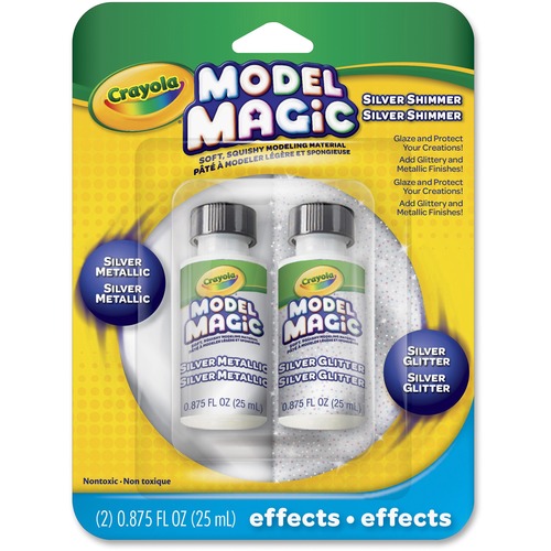 Model Magic Model Magic Glossy Silver Metallic Glaze