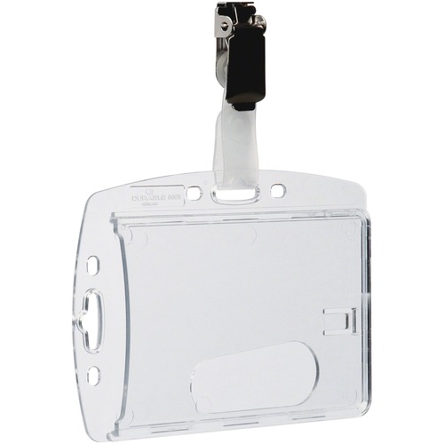 Durable Acrylic Security Pass Holder
