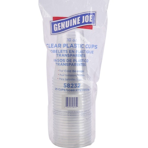 Genuine Joe Genuine Joe Clear Plastic Cups