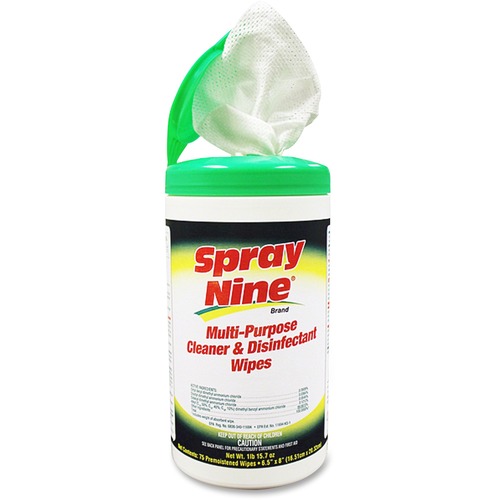 Spray Nine Spray Nine Multi-Purpose Cleaner/Disinfectant Wipes