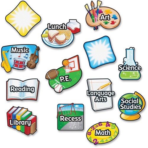 Learning Resources Learning Resources Magnetic Subject Labels