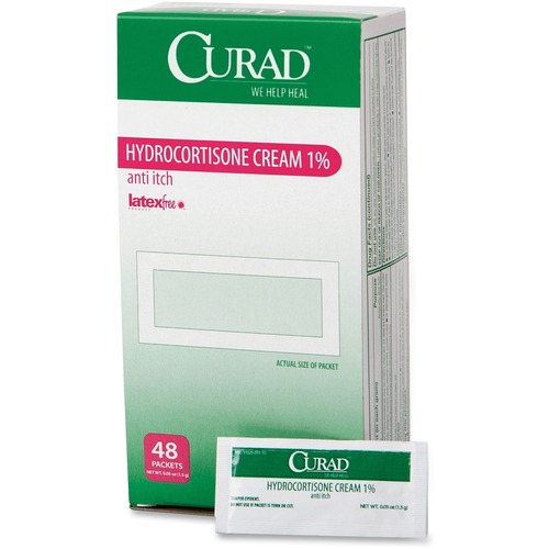 Curad Hydrocortisone Cream 1 Percent Packets