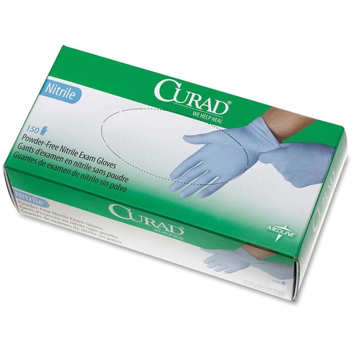 Curad Curad Powder-free Nitrile Disposable Exam Gloves