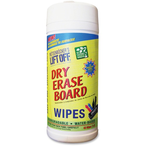 Motsenbocker's Liftoff Dry Erase Board Cleaner Wipes