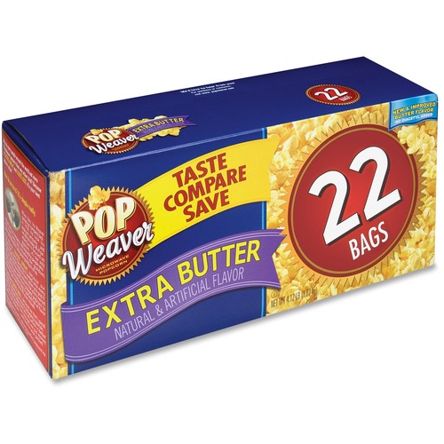 Office Snax Office Snax Pop Weaver ExtraButter Micrwv Popcorn