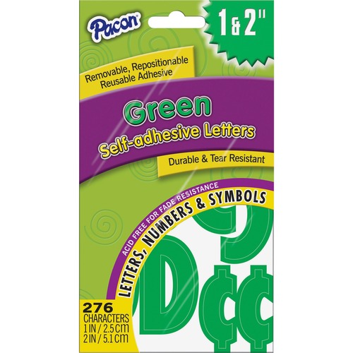 Pacon Pacon Reusable Self-Adhesive Letters