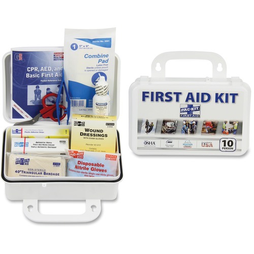 Pac-Kit Safety Eq. 10-person First Aid Kit