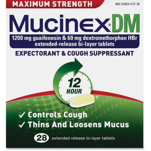 Mucinex Mucinex DM Max Strength Tablets