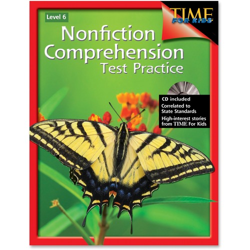 Shell Nonfiction Comprehension Test Practice: Level 6 Education Printe
