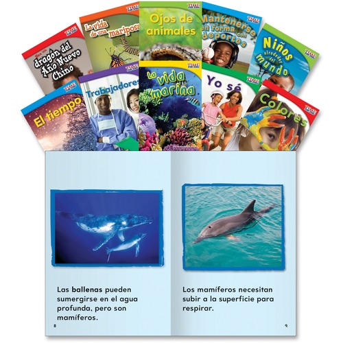 Shell TIME for Kids: Nonfiction Spanish Grade 1 Set 2 Education Printe