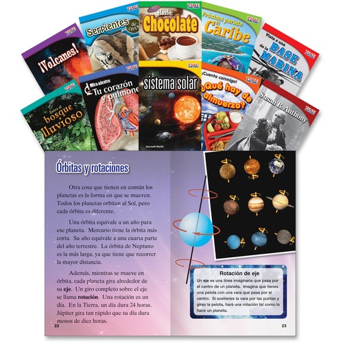 Shell TIME for Kids: Nonfiction Spanish Grade 2 Set 3 Education Printe
