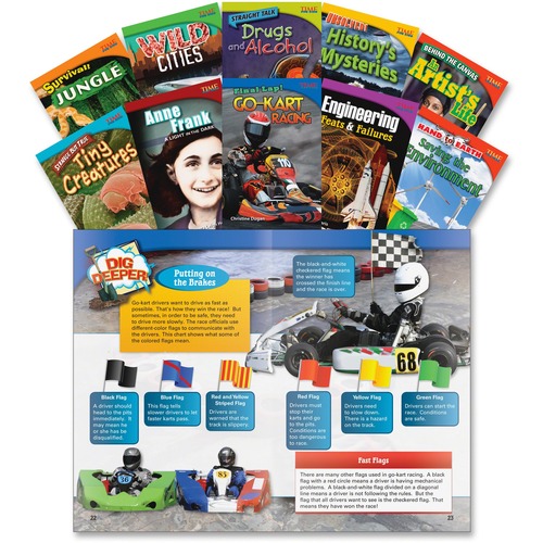 Shell TIME for Kids: Nonfiction Readers English Grade 4 Set 3 Educatio