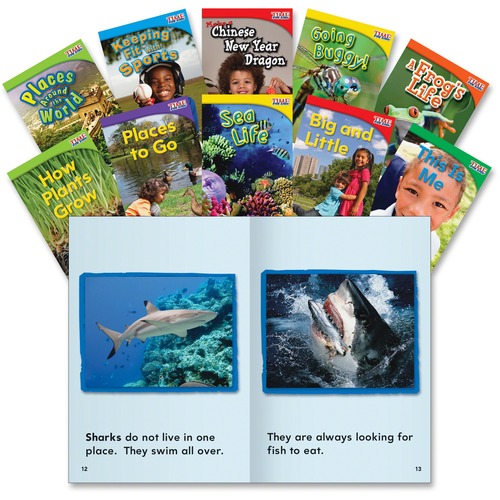 Shell Shell TIME for Kids: Emergent 1st-Grade 30-Book Set Education Printed