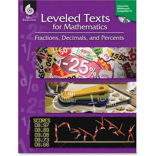 Shell Shell Leveled Texts for Mathematics: Fractions, Decimals, and Percents