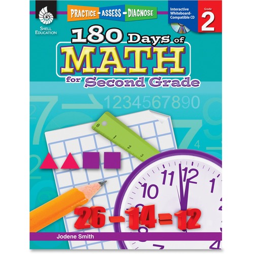 Shell Shell Practice, Assess, Diagnose: 180 Days of Math for Sixth Grade Edu