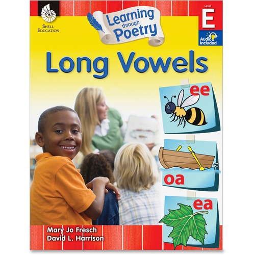 Shell Shell Learning through Poetry: Long Vowels Education Printed Book by M