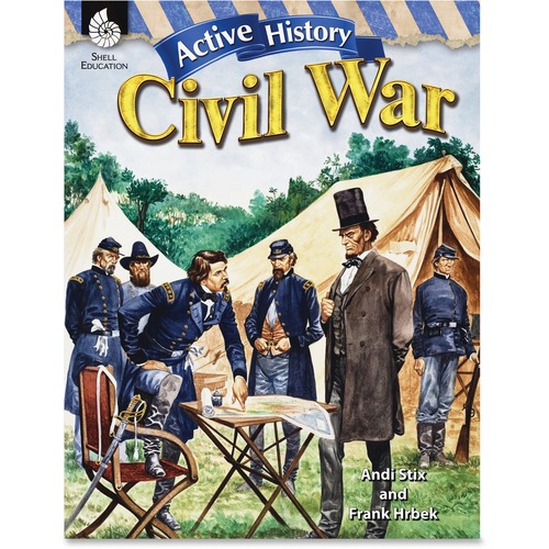 Shell Shell Active History: Civil War Education Printed Book for History by