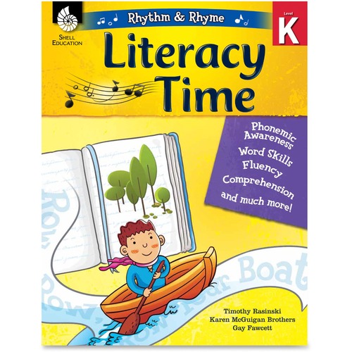 Shell Shell Rhythm & Rhyme Literacy Time Level K Education Printed Book by T