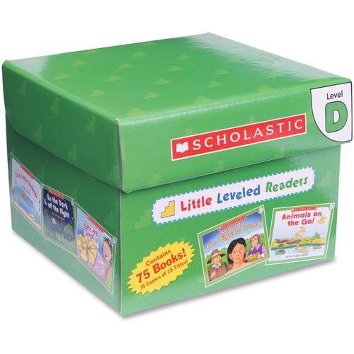 Scholastic Little Leveled Readers: Level D Box Set Story Printed Book
