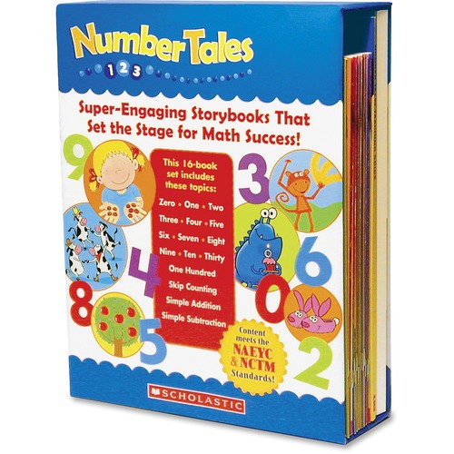 Scholastic Number Tales Education Printed Book for Mathematics - Engli
