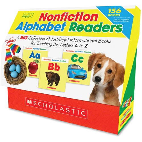Scholastic Scholastic Nonfiction Alphabet Readers Education Printed Book by Liza