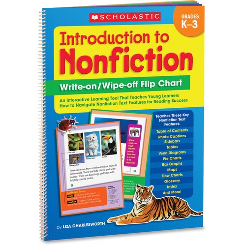 Scholastic Introduction To Nonfiction Flip Chart Education Printed Boo