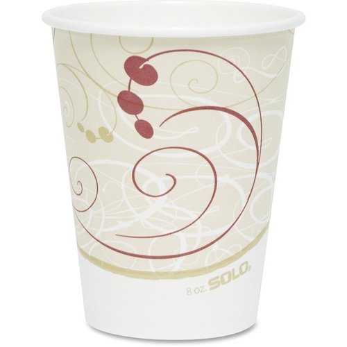 Solo Solo Single-sided Poly Hot Cups