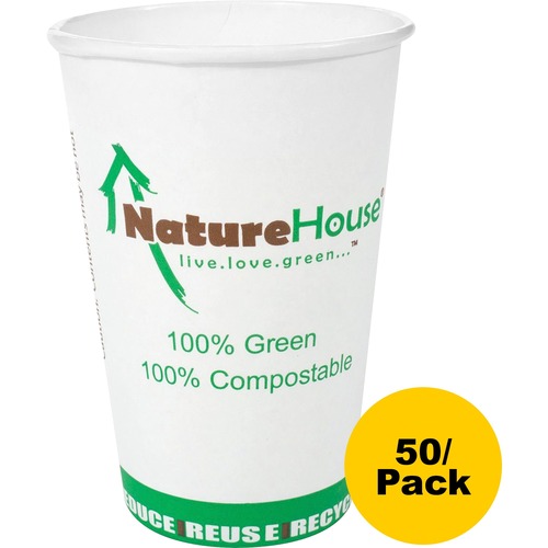 NatureHouse Compostable Paper/PLA Cup