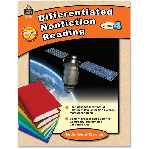 Teacher Created Resources Teacher Created Resources Grade 4 Differentiated Reading Book Printed