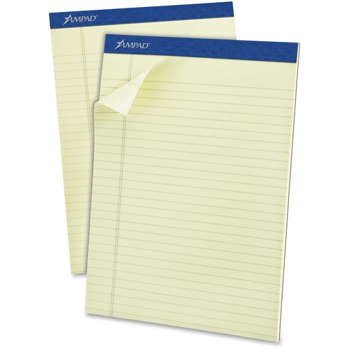 Ampad Ampad Top-bound Green Tint Ruled Writing Pads