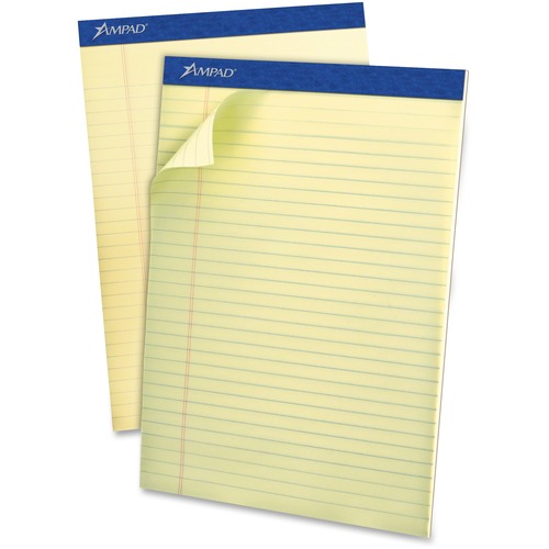 Ampad Ampad Top-bound Green Tint Ruled Writing Pads