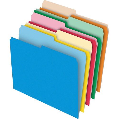 Pendaflex Pendaflex 1/2-cut Tab Reversible File Folders