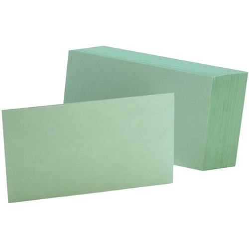 Oxford Oxford Colored Blank Index Cards