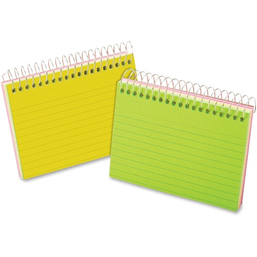 Oxford Oxford Spiral Bound Ruled Index Cards