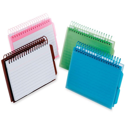 Oxford Oxford Vue Front Spiral Bound Ruled Index Cards