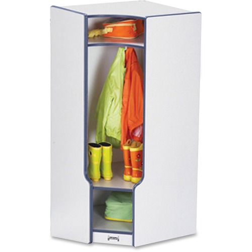 Rainbow Accents Rainbow Accents 3-double Hooks Step Corner Coat Locker