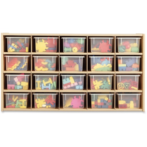 young Time 20 Tray Cubbie Storage