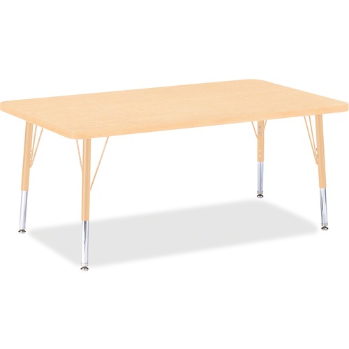 Berries Toddler Height Maple Prism Rectangle Table