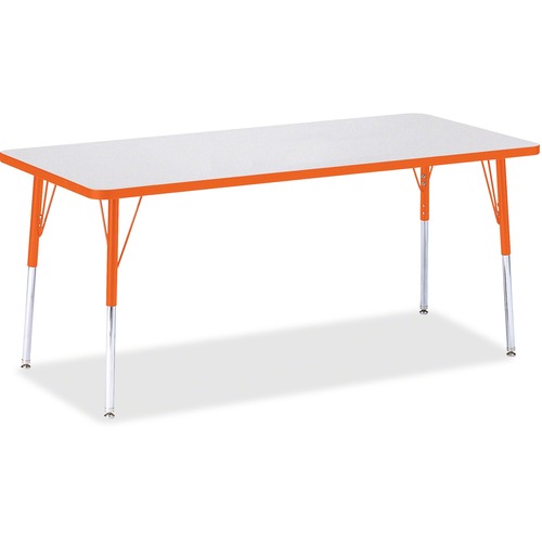 Berries Adult Height Color Edge Rectangle Table