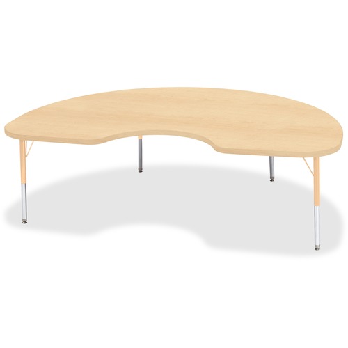 Berries Toddler Height Maple Top/Edge Kidney Table