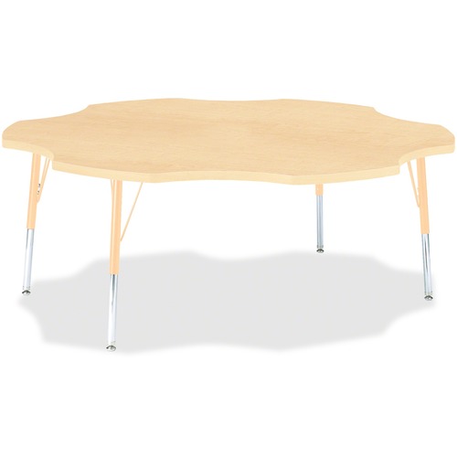 Berries Elementary Maple Laminate Six-leaf Table