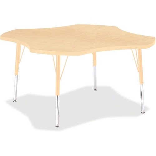 Berries Berries Elementary Maple Laminate Four-leaf Table